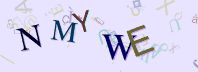This is a captcha-picture. It is used to prevent mass-access by robots. (see: www.captcha.net)